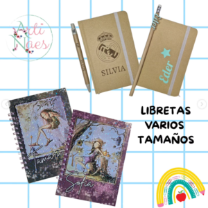 Libreta Varios Tamaños
